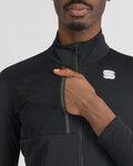SPORTFUL Cycling thermal jacket - GIARA SOFTSHELL - black