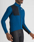 SPORTFUL Cycling thermal jacket - GIARA SOFTSHELL - blue