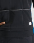 SPORTFUL Cycling thermal jacket - GIARA SOFTSHELL - blue