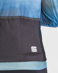 SPORTFUL Cycling winter long sleeve jersey - FLOW SUPERGIARA THERMAL W - blue