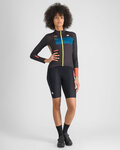 SPORTFUL Cycling winter long sleeve jersey - BREAKOUT SUPERGIARA THERMAL W - black/blue