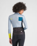SPORTFUL Cycling winter long sleeve jersey - BREAKOUT SUPERGIARA THERMAL W - grey/blue