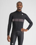 SPORTFUL Cycling thermal jacket - NEO SOFTSHELL - black