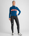SPORTFUL Cycling thermal jacket - NEO SOFTSHELL W - blue