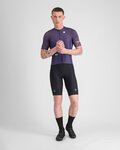 SPORTFUL Cycling short sleeve jersey - SUPERNOVA - purple