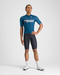 SPORTFUL Cycling short sleeve jersey - STARLIGHT - blue