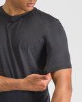 SPORTFUL Cycling short sleeve t-shirt - SUPERGIARA - black