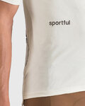 SPORTFUL Cycling short sleeve t-shirt - SUPERGIARA - white