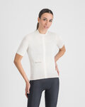 SPORTFUL Cycling short sleeve jersey - CLASSIC - ivory