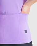 SPORTFUL Cycling short sleeve jersey - CLASSIC - purple