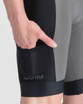 SPORTFUL Cycling bib shorts - SUPERGIARA 2 - grey/black