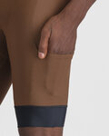 SPORTFUL Cycling bib shorts - GIARA 2 - brown
