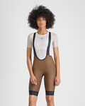 SPORTFUL Cycling bib shorts - GIARA 2 W - brown