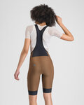 SPORTFUL Cycling bib shorts - GIARA 2 W - brown