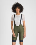 SPORTFUL Cycling bib shorts - GIARA 2 W - green