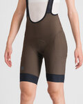 SPORTFUL Cycling bib shorts - GIARA 2 - brown