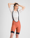 SPORTFUL Cycling bib shorts - GIARA 2 - orange