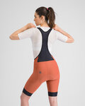 SPORTFUL Cycling bib shorts - GIARA 2 - orange