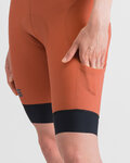SPORTFUL Cycling bib shorts - GIARA 2 - orange