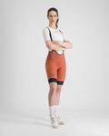 SPORTFUL Cycling bib shorts - GIARA 2 - orange
