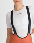 SPORTFUL Cycling bib shorts - PULSE - orange