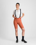 SPORTFUL Cycling bib shorts - PULSE - orange