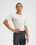 SPORTFUL Cycling short sleeve t-shirt - PRO BASELAYER - white