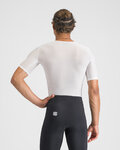 SPORTFUL Cycling short sleeve t-shirt - PRO BASELAYER - white
