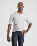 SPORTFUL Cycling short sleeve jersey - LIGHT - grey/white