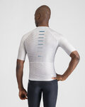 SPORTFUL Cycling short sleeve jersey - LIGHT - grey/white