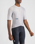 SPORTFUL Cycling short sleeve jersey - LIGHT - grey/white