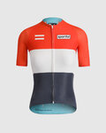 SPORTFUL Cycling short sleeve jersey - SUPERNOVA HERITAGE W - blue/white/red