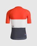 SPORTFUL Cycling short sleeve jersey - SUPERNOVA HERITAGE W - blue/white/red