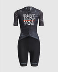 SPORTFUL Cycling skinsuit - FAST NOT FUN W - black