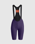 SPORTFUL Cycling bib shorts - COLORFUL PULSE W - purple