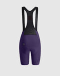 SPORTFUL Cycling bib shorts - COLORFUL PULSE W - purple