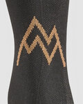SPORTFUL Cyclingclassic socks - RIDE DOLOMITES - black/yellow