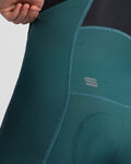 SPORTFUL Cycling long bib trousers - SUPERNOVA - green