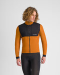 SPORTFUL Cycling thermal jacket - SUPERGIARA 2 - orange/black