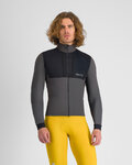 SPORTFUL Cycling thermal jacket - SUPERGIARA 2 - grey/black