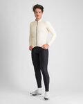 SPORTFUL Cycling winter long sleeve jersey - CLASSIC THERMAL - ivory