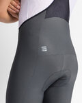 SPORTFUL Cycling long bib trousers - PULSE - grey