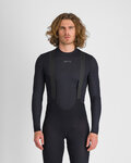 SPORTFUL Cycling long sleeve t-shirt - MERINO LAYER - black