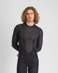 SPORTFUL Cycling long sleeve t-shirt - WINTER LAYER - black
