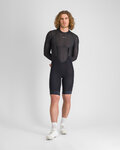 SPORTFUL Cycling long sleeve t-shirt - WINTER LAYER - black