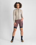 SPORTFUL Cycling winter long sleeve jersey - SUPERGIARA WOOL W - grey