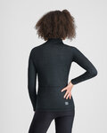 SPORTFUL Cycling winter long sleeve jersey - SUPERGIARA WOOL - black