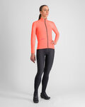 SPORTFUL Cycling thermal jacket - CLASSIC - pink