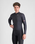 SPORTFUL Cycling winter long sleeve jersey - SUPERNOVA THERMAL - black
