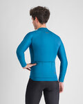 SPORTFUL Cycling winter long sleeve jersey - SUPERNOVA THERMAL - blue